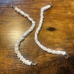 Set of two 90s Puka shell bracelets